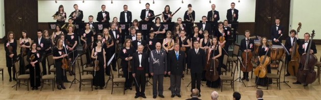 Orkiestra Sonata w czasie koncertu.