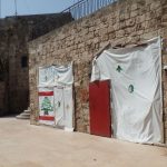 Zamaskowane stanowisko dowodzenia armii Libańskiej na Zamku Krzyżowców w Tripoli
